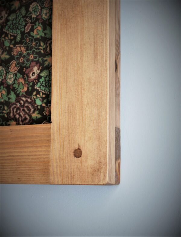 Chunky wooden picture and photo frames, custom handmade in the UK.